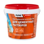 Клей ПВА Pufas Decoself cтроительный пластификатор (1 кг)