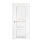 Полотно дверное Olovi Вермонт, глухое, эмалит белый, б/п, б/ф (600х2000 мм)